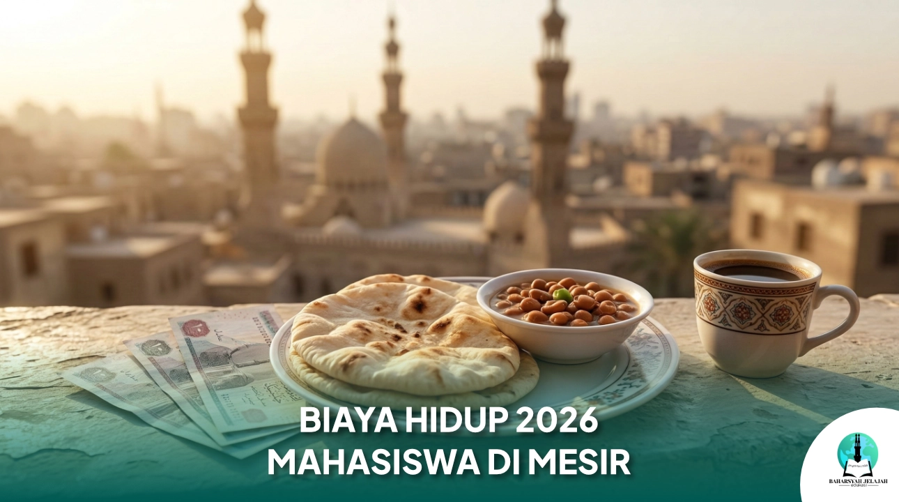 Ilustrasi Estimasi Biaya Hidup Mahasiswa di Mesir 2026: Murah atau Mahal?